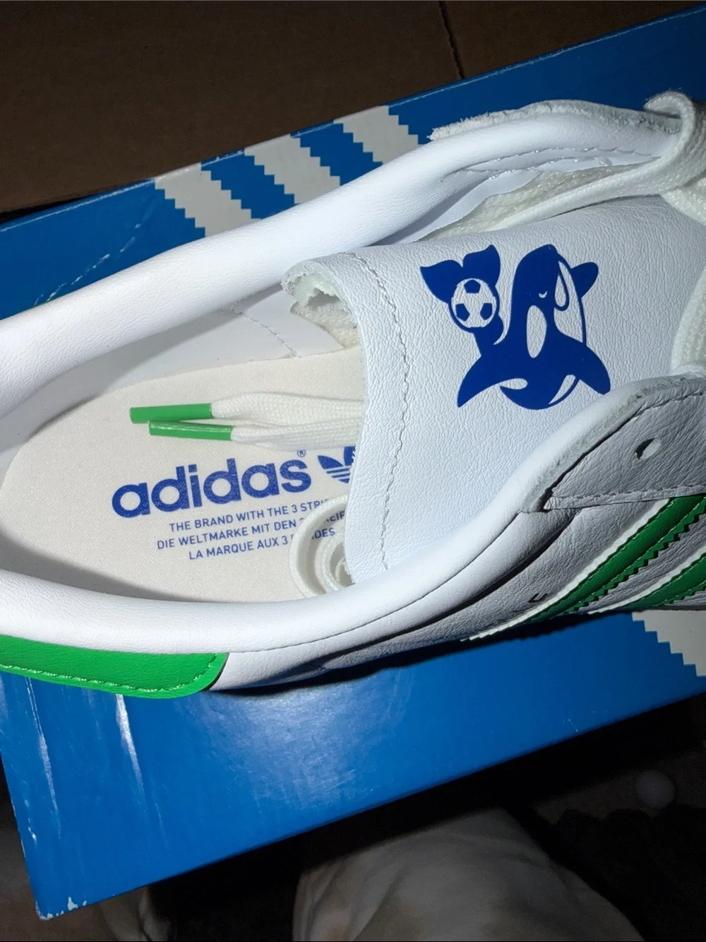 New adidas Gazelle Seattle Sounders size men’s 11